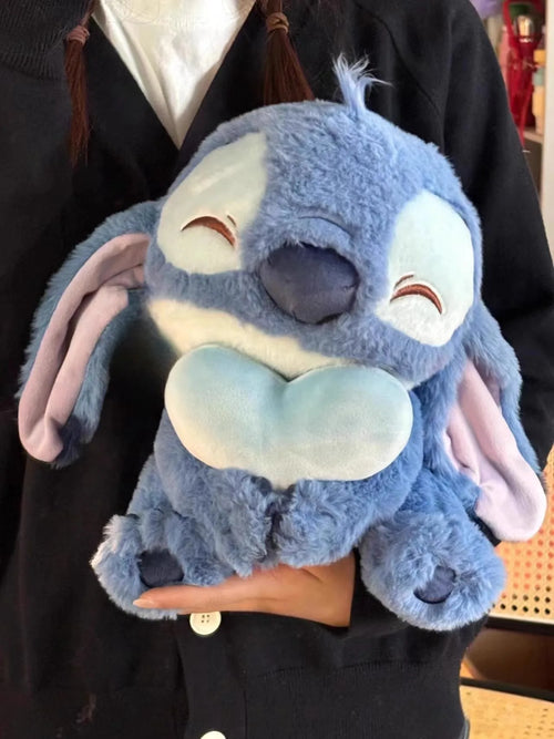 25-40CM Disney Plush Doll Stitch Lilo Doll Cute Duck Stitch Plush Stuffed Toy Anime Soft Stuffed Kawaii Children's Birthday Gift
