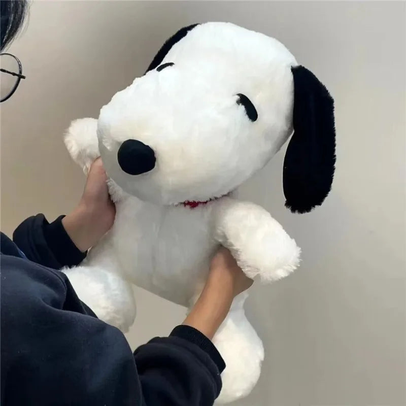 30cm Cartoon Cute Snoopy Plush Toy Pillow Sofa Back Plush Doll Gifts For Children